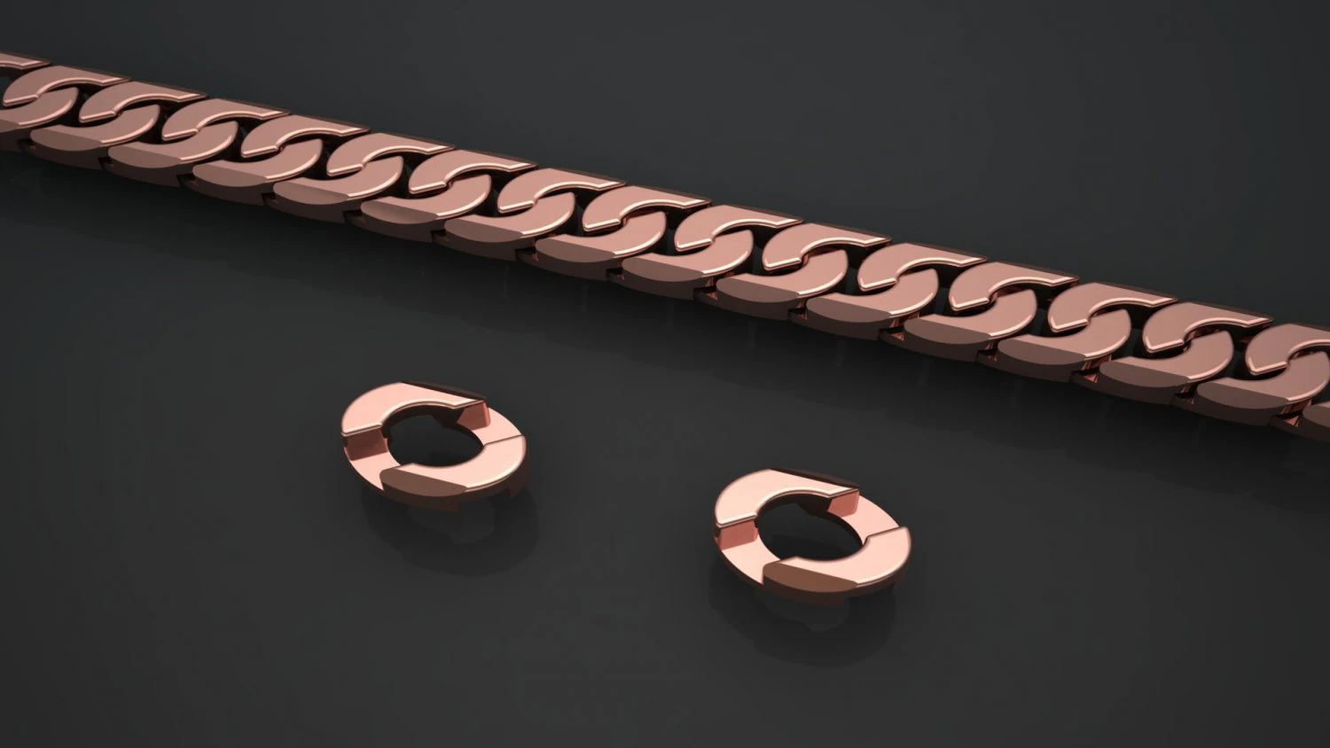 braslate chain 002 3D Print Model .c4d .max .obj .3ds .fbx .stl .blend 