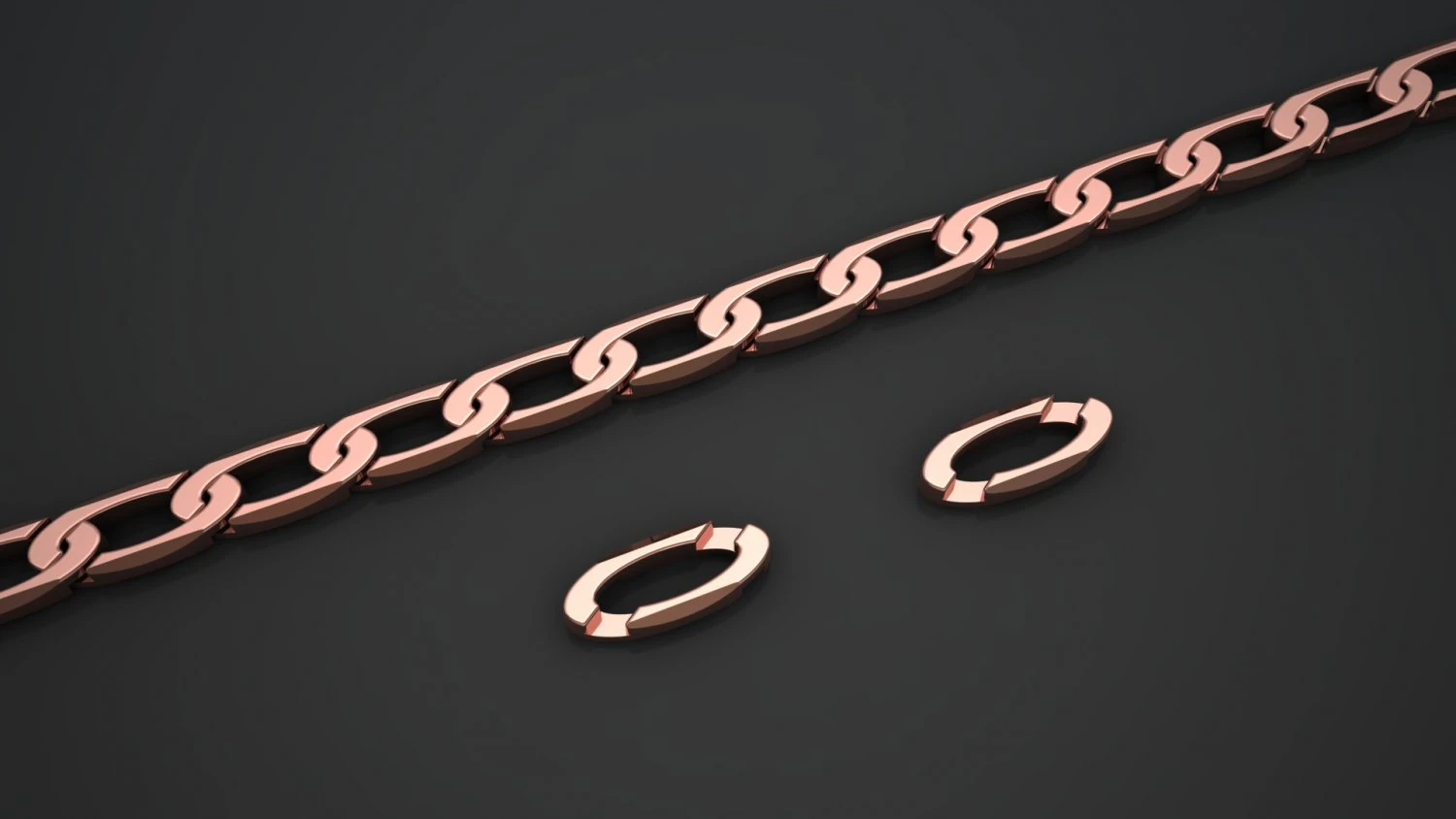 braslate chain 003 3D Print Model .c4d .max .obj .3ds .fbx .stl .blend