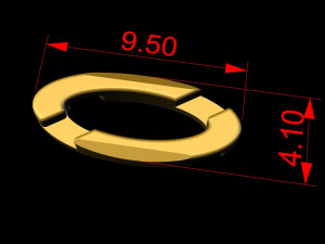 braslate chain 003 Model Cetak 3D