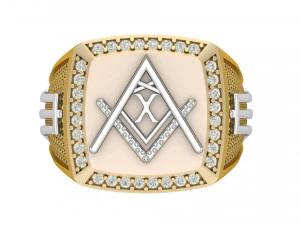 x - letter signet ring 3D Print Model