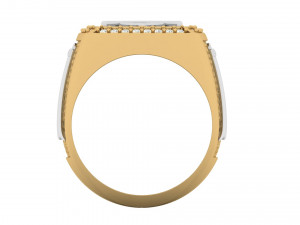 x - letter signet ring 3D Print Model