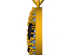 Cool emoji diamond pendant 3D Baskı Modeli