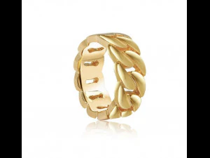 Cuba chain ring 3D Print Model