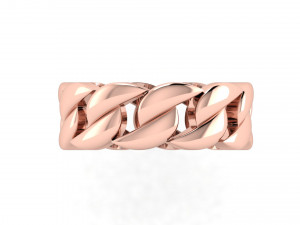 Cuba chain ring Modèles 3D en vedette