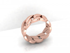 Cuba chain ring Modèles 3D en vedette