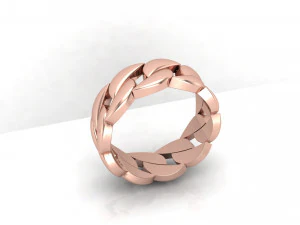 Cuba chain ring 3D Print Model