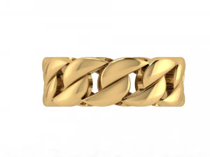 Cuba chain ring 3D Print Model