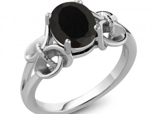 oval stone ring 3D Print Model