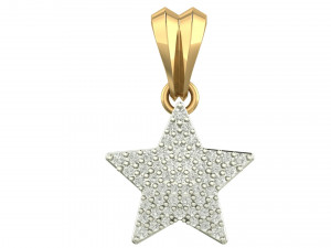 star diamond pendant 3D Print Model