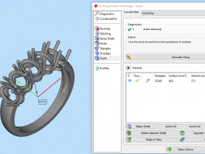 oval emerald ring 3D Print Model