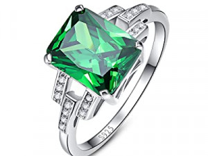 Princess emerald ring 3Dプリントモデル