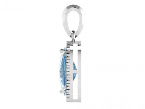 Diamond cushion pendant 3D 프린트 모델