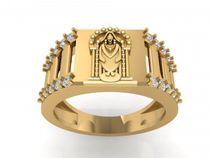 Balaji diamond ring Modèles 3D en vedette