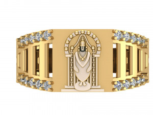 Balaji diamond ring Modèles 3D en vedette