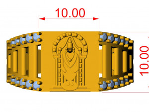 Balaji diamond ring Modèles 3D en vedette