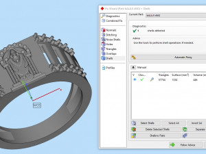 Balaji diamond ring Modèles 3D en vedette