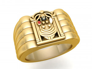 Balaji ring 3Dプリントモデル