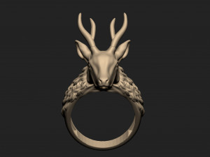 deer ring 3D Print Model