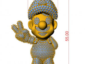 mario pendant 3D Print Model