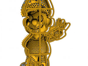 mario pendant 3D Print Model
