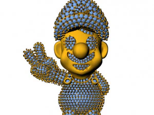 mario pendant 3D Print Model