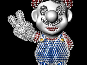 mario pendant 3D 打印模型