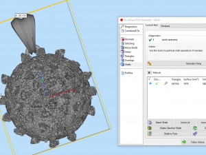 Corona virus pendant 3D Baskı Modeli