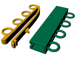 Necklace clasp lock 3D Baskı Modeli