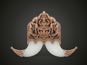 tiger claw brooch 3D Print Model