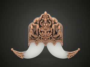 Брошка "кіготь тигра". 3D Принт Модель