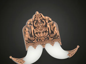 Tiger claw brooch 3D Print Model