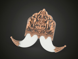 Tiger claw brooch Modello di stampa 3D