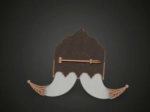 Tiger claw brooch 3D Print Model