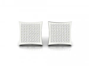 Kare pırlanta saplama k&uuml;pe 3D Baskı Modeli