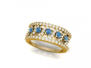 engagement ring 012 3D 프린트 모델