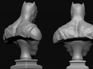 batman superhero bust 3D Print Model