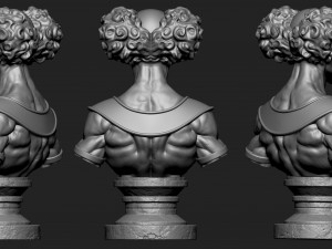 belmod bust 3D 프린트 모델