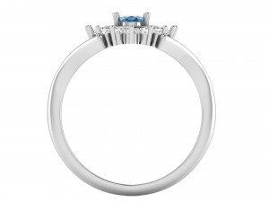 engagement ring 014 3D प्रिंट मॉडल