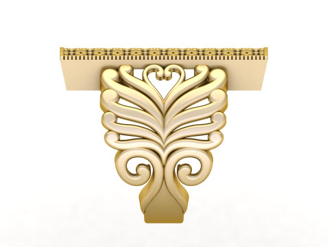 Diamond Cocktail Ring Modello di stampa 3D