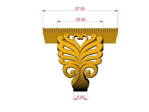 Diamond Cocktail Ring Modello di stampa 3D