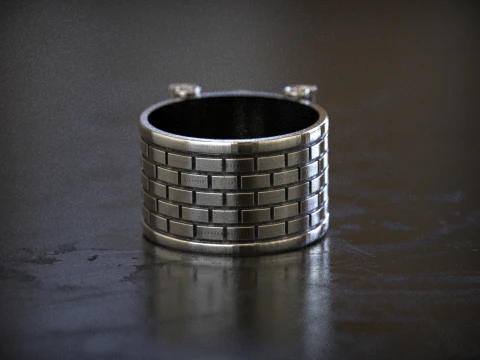 This shall too Pass Scroll Ring 3D Print Model
