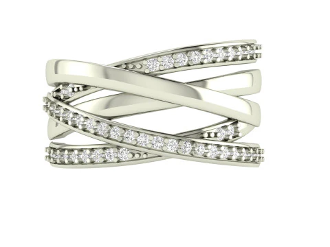 Pandora Diamond Ring 3D Print Model