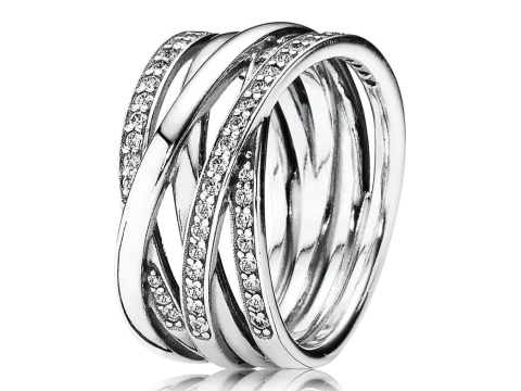 Pandora Diamond Ring 3D 打印模型