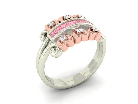 Heart Rope Ring 3D प्रिंट मॉडल