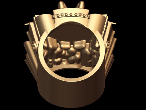 Jesus Signet Ring 3D 프린트 모델