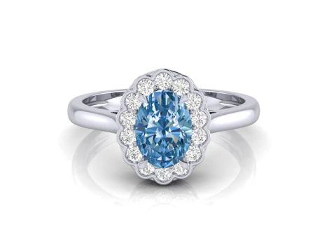 Engagement Ring 013 3D Print Model