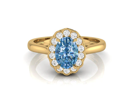 Engagement Ring 013 3D Print Model