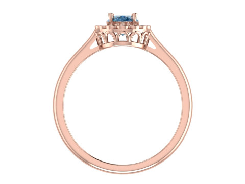 Engagement Ring 013 Modelo de Impressão 3D