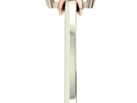 Princess Ribbon Ring 3D Print Model
