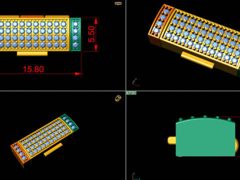 5 and half mm Diamond Lock Box for Jewelry 3D Принт Модель